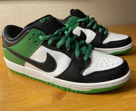 nike dunk low green